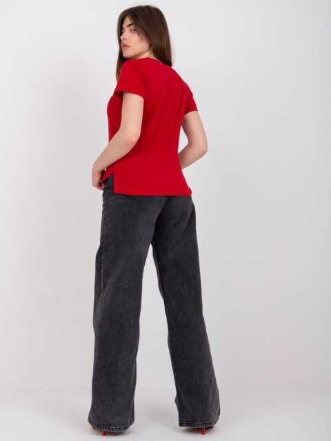 T-shirt TW-TS-1002.28X ciemny czerwony S T-shirt TW-TS-1002.28X ciemny czerwony S