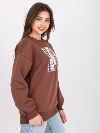 Bluza EM-BL-U617.95 ciemny brązowy