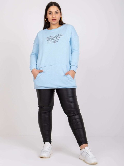 Bluza RV-BL-7124.01 jasny niebieski Bluza RV-BL-7124.01 jasny niebieski