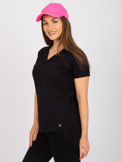 T-shirt RV-TS-7666.19 czarny S/M T-shirt RV-TS-7666.19 czarny S/M