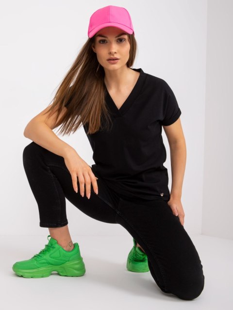 T-shirt RV-TS-7666.19 czarny S/M T-shirt RV-TS-7666.19 czarny S/M