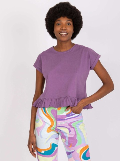 T-shirt TW-TS-1053.21X fioletowy L
