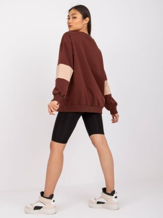 Bluza FA-BL-7629.19P ciemny brązowy