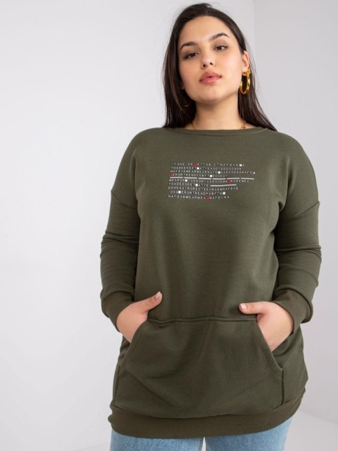 Bluza RV-BL-7124.01 khaki Bluza RV-BL-7124.01 khaki