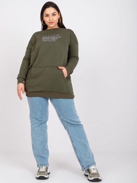 Bluza RV-BL-7124.01 khaki Bluza RV-BL-7124.01 khaki