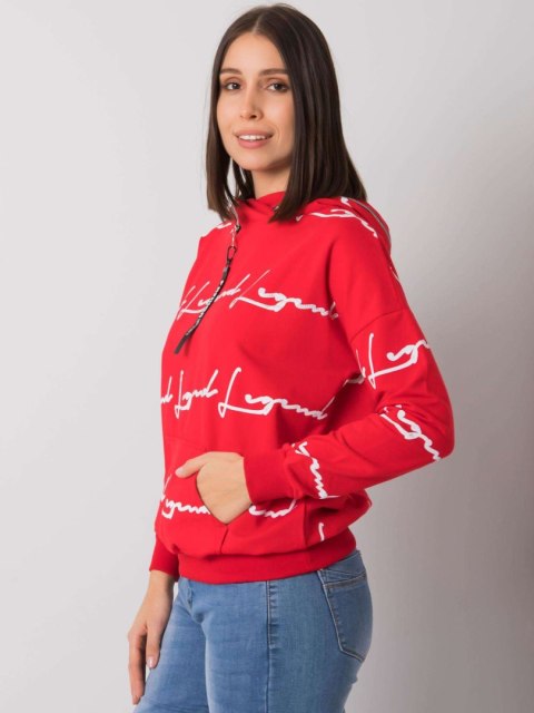 Bluza RV-BL-7127.27 czerwony Bluza RV-BL-7127.27 czerwony