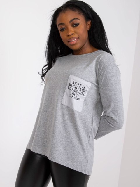 Bluzka EM-BZ-N612.64P szary L/XL Bluzka EM-BZ-N612.64P szary L/XL