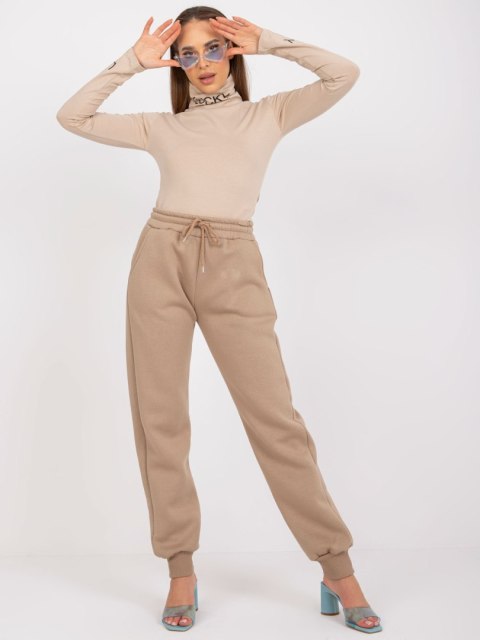Spodnie dresowe EM-DR-712.39P ciemny bezowy Spodnie dresowe EM-DR-712.39P ciemny bezowy
