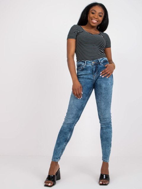 Spodnie jeans D85035C62220M263 niebieski M Spodnie jeans D85035C62220M263 niebieski M