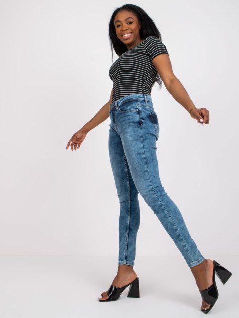 Spodnie jeans D85035C62220M263 niebieski S Spodnie jeans D85035C62220M263 niebieski S