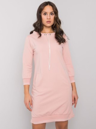 Sukienka RV-SK-7355.93 jasny różowy L/XL