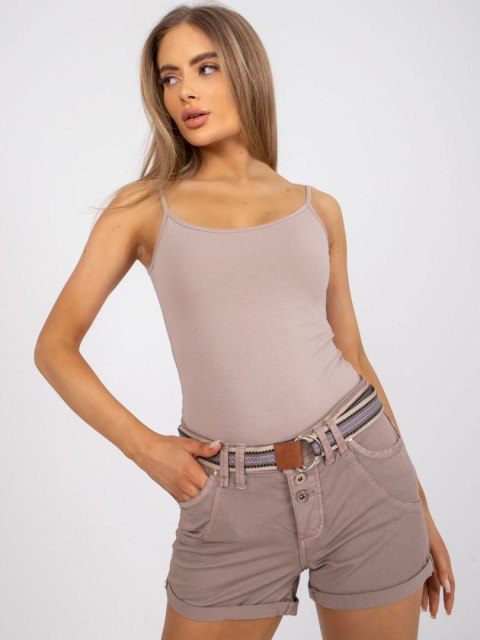 Szorty D63990Z62190K ciemny bezowy L Szorty D63990Z62190K ciemny bezowy L