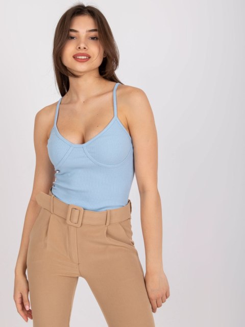 Top TW-TP-BL-009.27X jasny niebieski M Top TW-TP-BL-009.27X jasny niebieski M