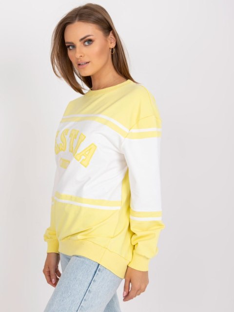 Bluza FA-BL-7699.04P biało-żółty Bluza FA-BL-7699.04P biało-żółty
