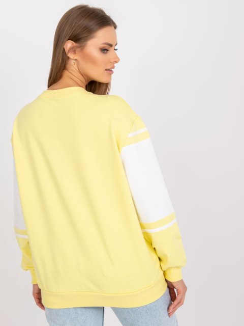Bluza FA-BL-7699.04P biało-żółty Bluza FA-BL-7699.04P biało-żółty