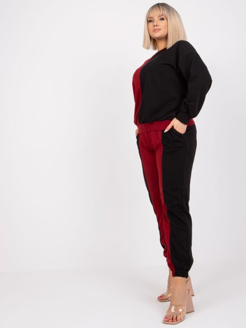 Komplet EM-KMPL-639.88 bordowy L/XL Komplet EM-KMPL-639.88 bordowy L/XL