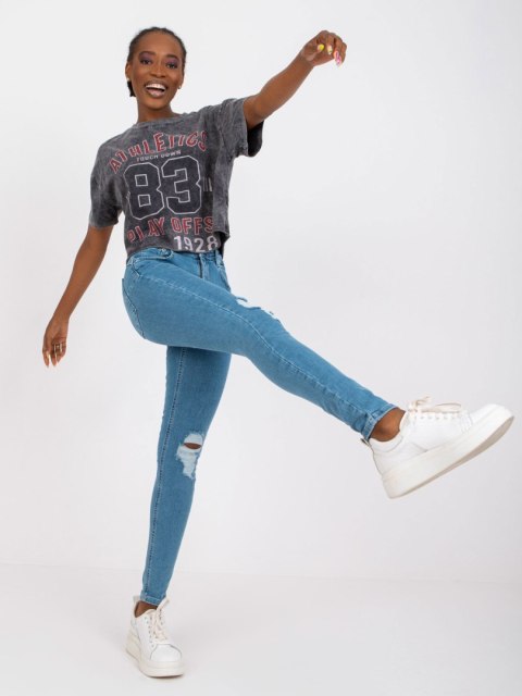 Spodnie jeans RO-SP-PNT-2307.41X niebieski XS Spodnie jeans RO-SP-PNT-2307.41X niebieski XS
