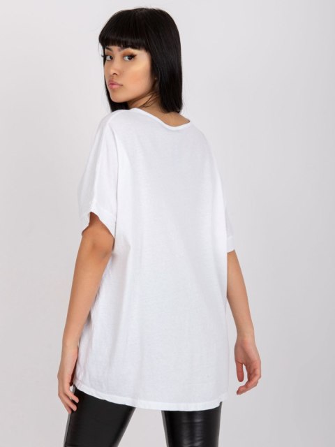 T-shirt DHJ-TS-6860.26X biało-zielony T-shirt DHJ-TS-6860.26X biało-zielony
