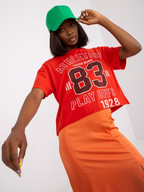 T-shirt FA-TS-7684.86 czerwony T-shirt FA-TS-7684.86 czerwony