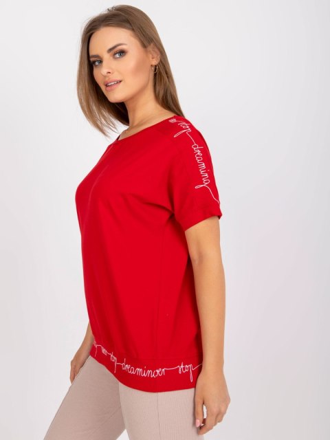 Bluzka RV-BZ-7647.62P czerwony S/M