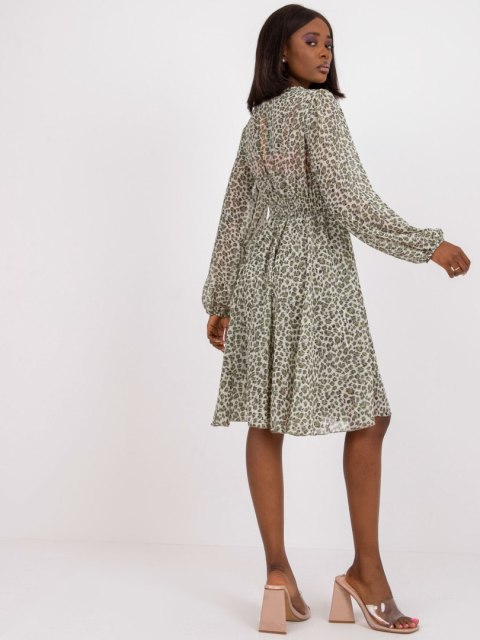 Sukienka CHA-SK-2903-2.84P khaki M Sukienka CHA-SK-2903-2.84P khaki M