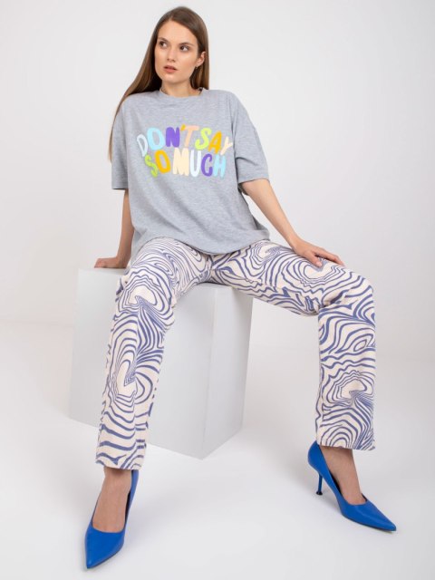 T-shirt FA-TS-7733.91P szary T-shirt FA-TS-7733.91P szary
