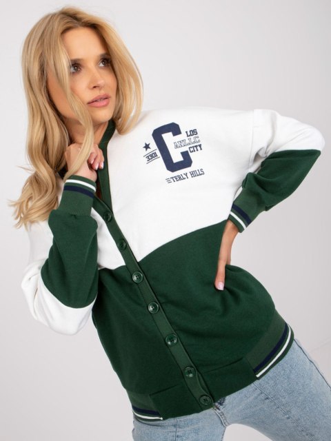 Bluza FA-BL-7621.65P biało-zielony Bluza FA-BL-7621.65P biało-zielony