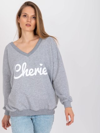 Bluza FA-BL-7754.55P biało-szary