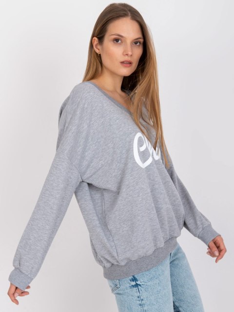 Bluza FA-BL-7754.55P biało-szary Bluza FA-BL-7754.55P biało-szary