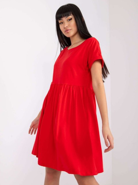 Sukienka RV-SK-5672.03P czerwony M Sukienka RV-SK-5672.03P czerwony M