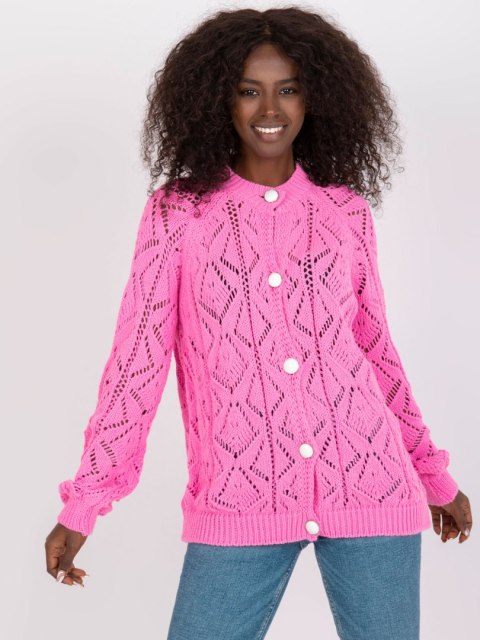 Sweter LC-SW-0243.06 różowy Sweter LC-SW-0243.06 różowy