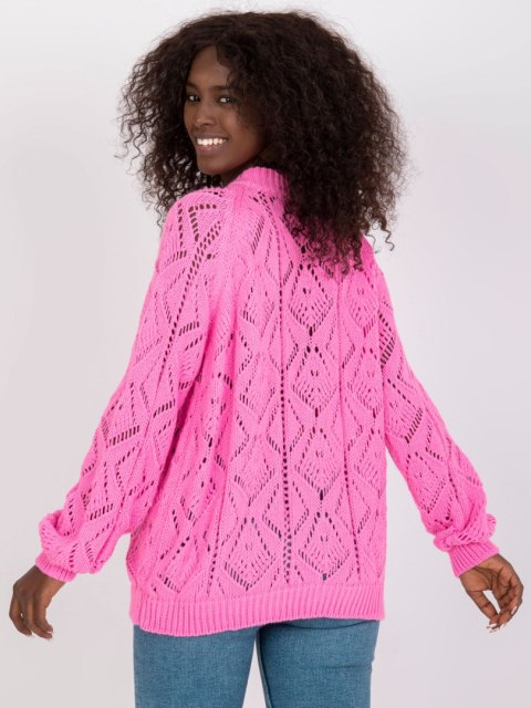 Sweter LC-SW-0243.06 różowy Sweter LC-SW-0243.06 różowy