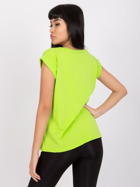 T-shirt RV-TS-7543.12X fluo zielony S T-shirt RV-TS-7543.12X fluo zielony S