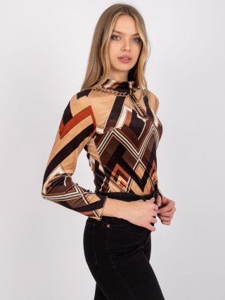 Bluzka DHJ-BZ-6291-2.32P camelowy