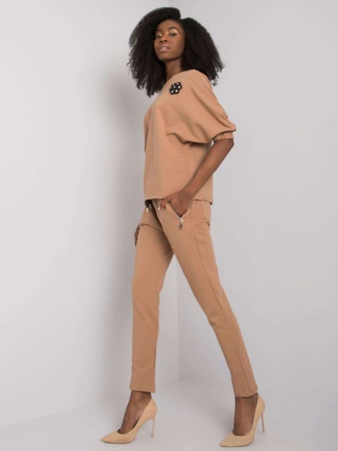 Komplet RV-KMPL-7363.25P camelowy L/XL