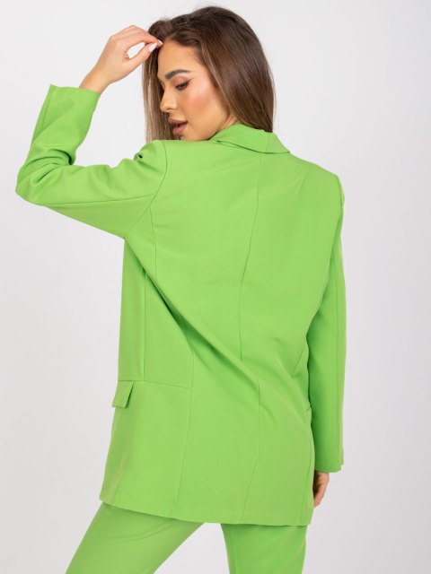Marynarka DHJ-MA-15621.12X jasny zielony 2XL