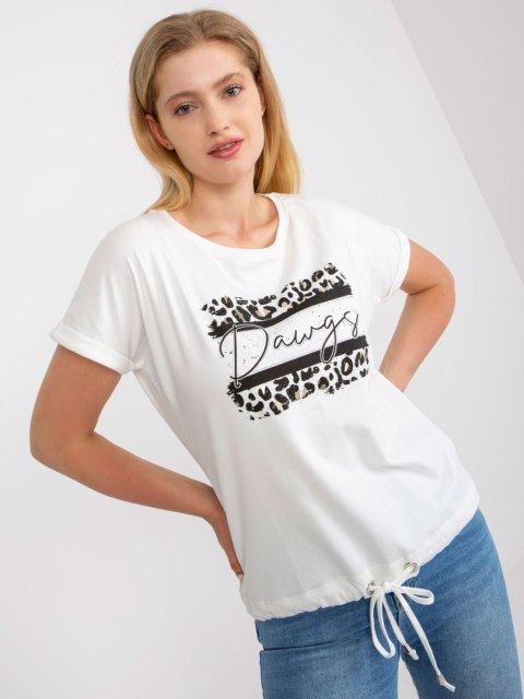 T-shirt RV-TS-7657.68P biały T-shirt RV-TS-7657.68P biały