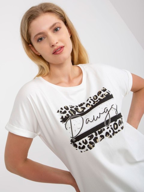 T-shirt RV-TS-7657.68P biały T-shirt RV-TS-7657.68P biały