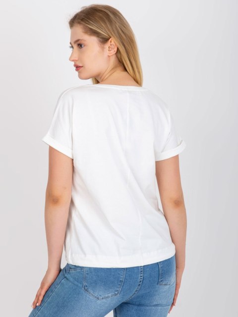 T-shirt RV-TS-7657.68P biały T-shirt RV-TS-7657.68P biały