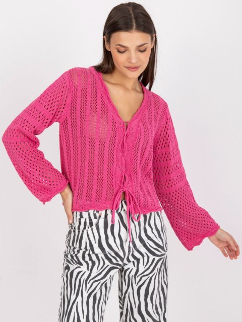 Sweter LC-SW-0228.21P ciemny różowy