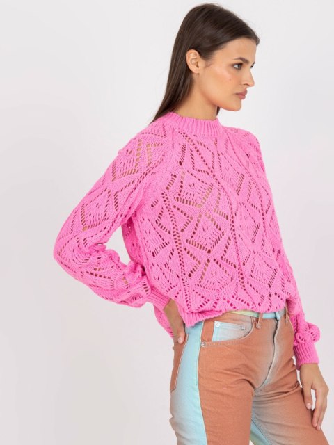 Sweter LC-SW-0254.64 różowy Sweter LC-SW-0254.64 różowy