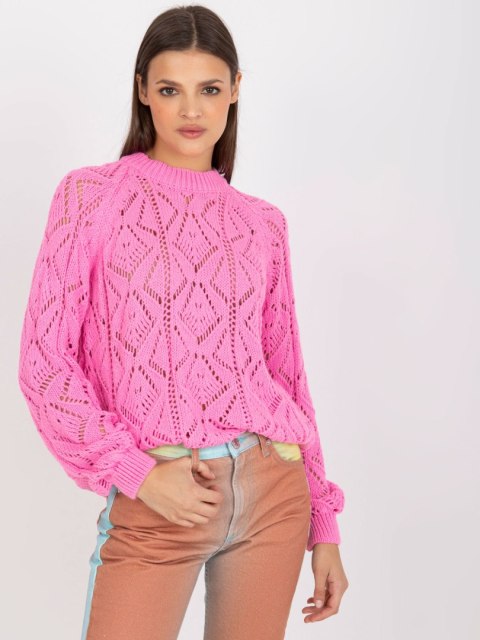 Sweter LC-SW-0254.64 różowy Sweter LC-SW-0254.64 różowy