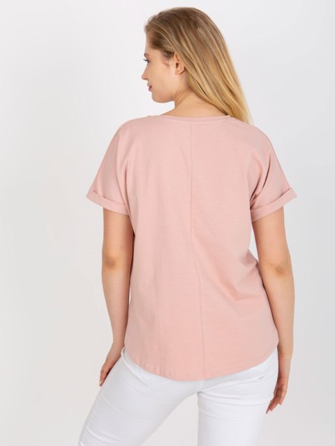 T-shirt RV-TS-7776.02P jasny różowy T-shirt RV-TS-7776.02P jasny różowy