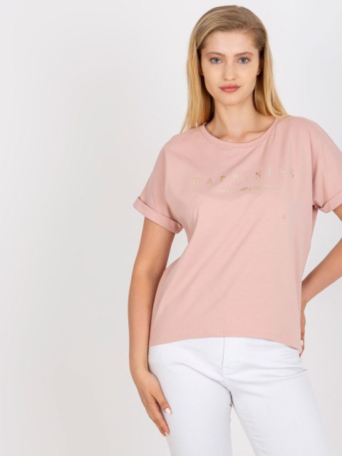 T-shirt RV-TS-7776.02P jasny różowy T-shirt RV-TS-7776.02P jasny różowy