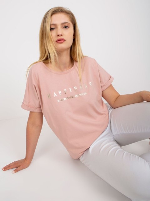 T-shirt RV-TS-7776.02P jasny różowy T-shirt RV-TS-7776.02P jasny różowy