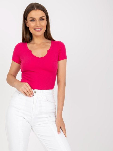Bluzka TW-BZ-BL-006.29X fuksjowy L Bluzka TW-BZ-BL-006.29X fuksjowy L