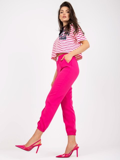 Spodnie DHJ-SP-15832.64 fuksjowy M