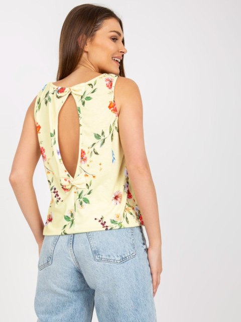 Top RV-TP-7980.10 jasny żółty L/XL Top RV-TP-7980.10 jasny żółty L/XL