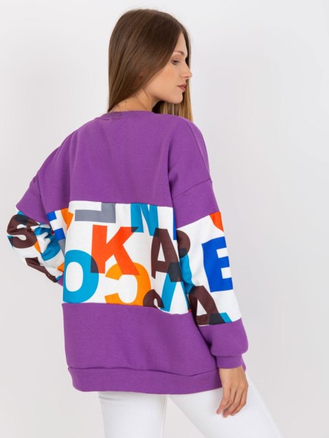 Bluza EM-BL-627.91 fioletowy L/XL