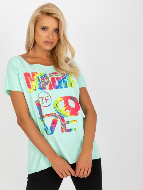 Bluzka FA-BZ-7964.93 mietowy Bluzka FA-BZ-7964.93 mietowy